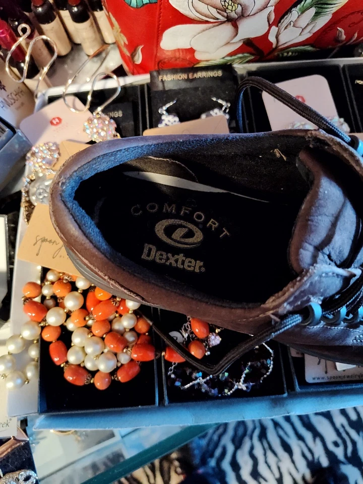 DEXTER COMFORT MARRÓN NOBUCK CORDONES MUJER 8 M Foto 2 de 4