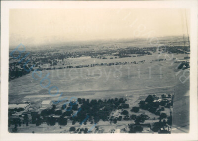 Burma  RAF Airfield Aerial  view in the 1930's