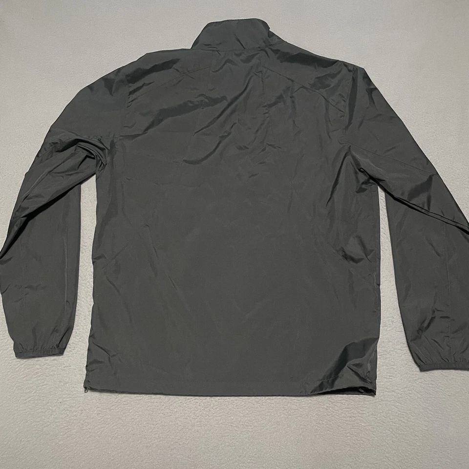 O'Reilly Auto Parts Jacket Black Mens Full Zip Size Large Lightweight Coat - Image 4 of 4