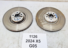 ✅19-25 OEM BMW G05 X5 X7 Front Left Right Driver Passenger Disc Rotor Brake 17k*