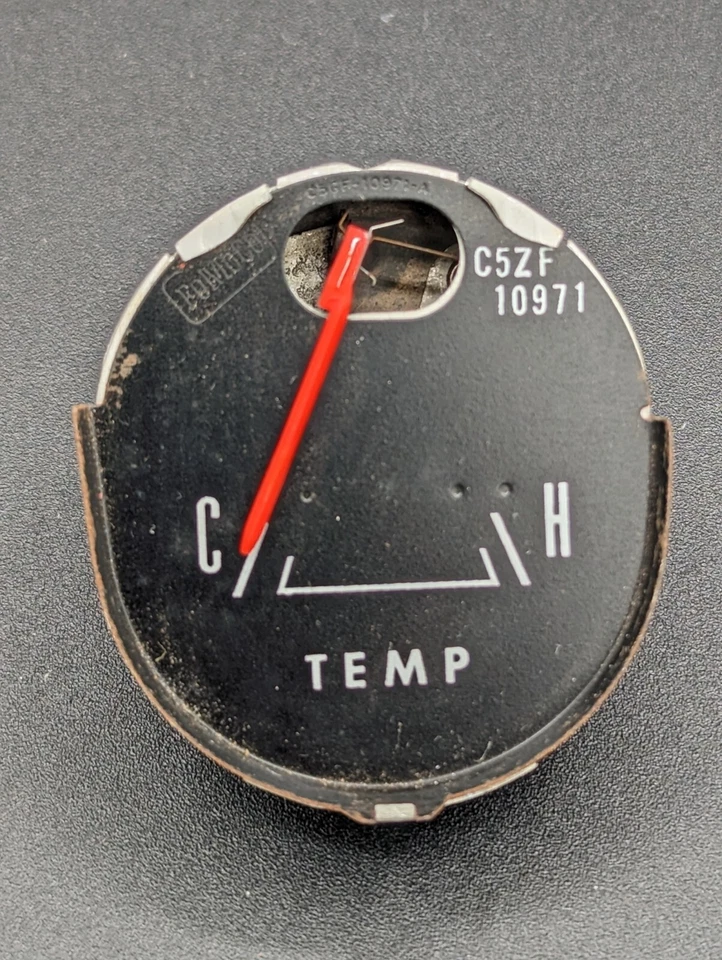 НОВЫЙ ИЗ СТАРЫХ ЗАПАСОВ 1965 FORD MUSTANG GT 66 MUSTANGSHELBY GT350 ПРИБОРНАЯ ПАНЕЛЬ ДАТЧИК ТЕМПЕРАТУРЫ - Изображение 3 из 4