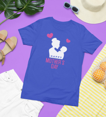 Happy Mutter DAY T-Shirt Familie Feier 2024 Kinder Mumie Celebration Geschenke
