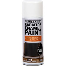 ProKleen Radiator Enamel Spray Paint Anthracite Matt Heat Resistant Aerosol