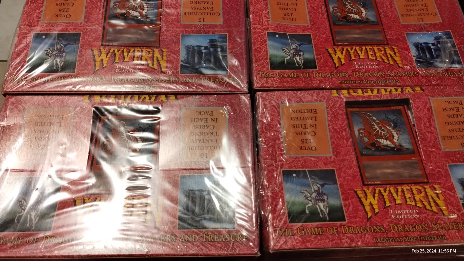1994 Wyvern TCG CCG Limited Edition Booster Box NEW FACTORY SEALED