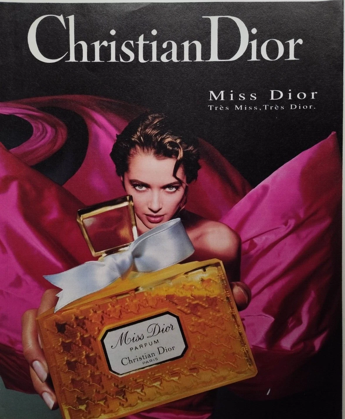 Publicité ancienne imprimée Miss Dior !! 