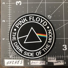 Glossy Pink Floyd Sticker For Toolbox Guitar Radio Hard Hat Mus7
