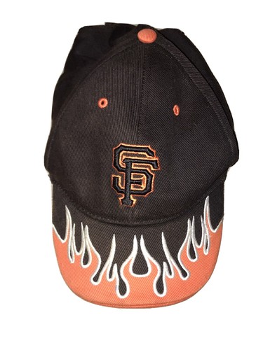Flames Baseball SF Ball Cap Hat | eBay