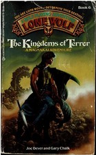 Joe Dever - Lone Wolf 6 - The Kingdoms of Terror - US Edition - B-/B+/B