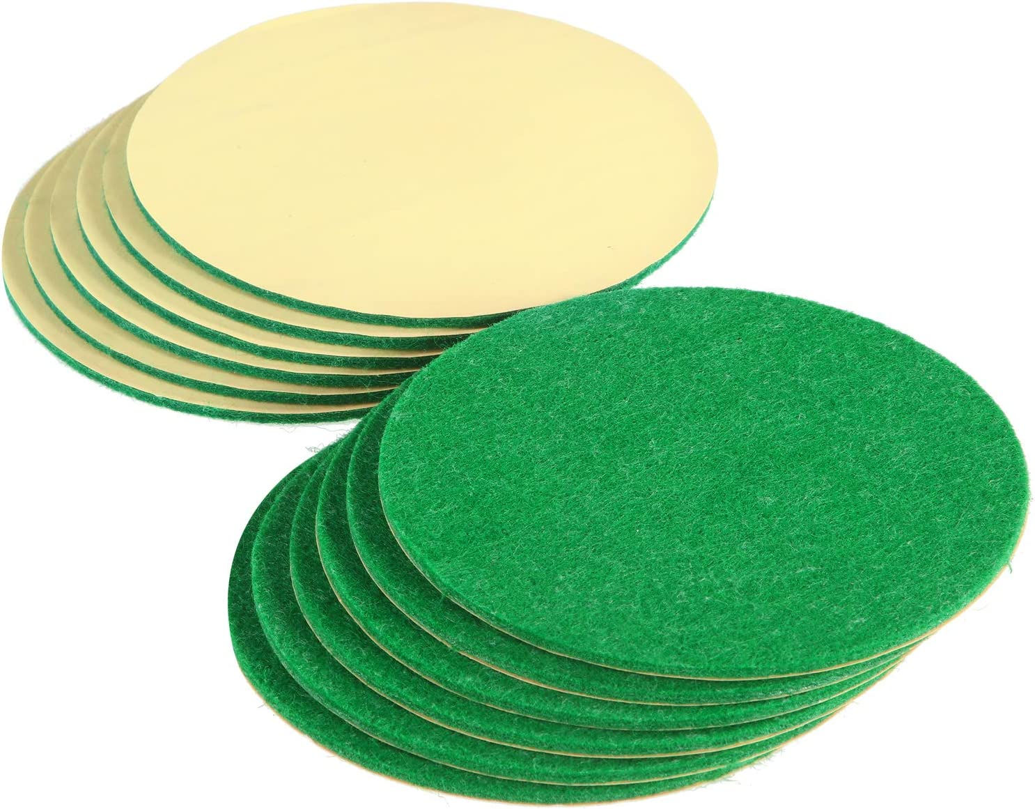 94 mm Air Hockey Mallet Felt Pads Replacement Pushers Yellow,Green eBay