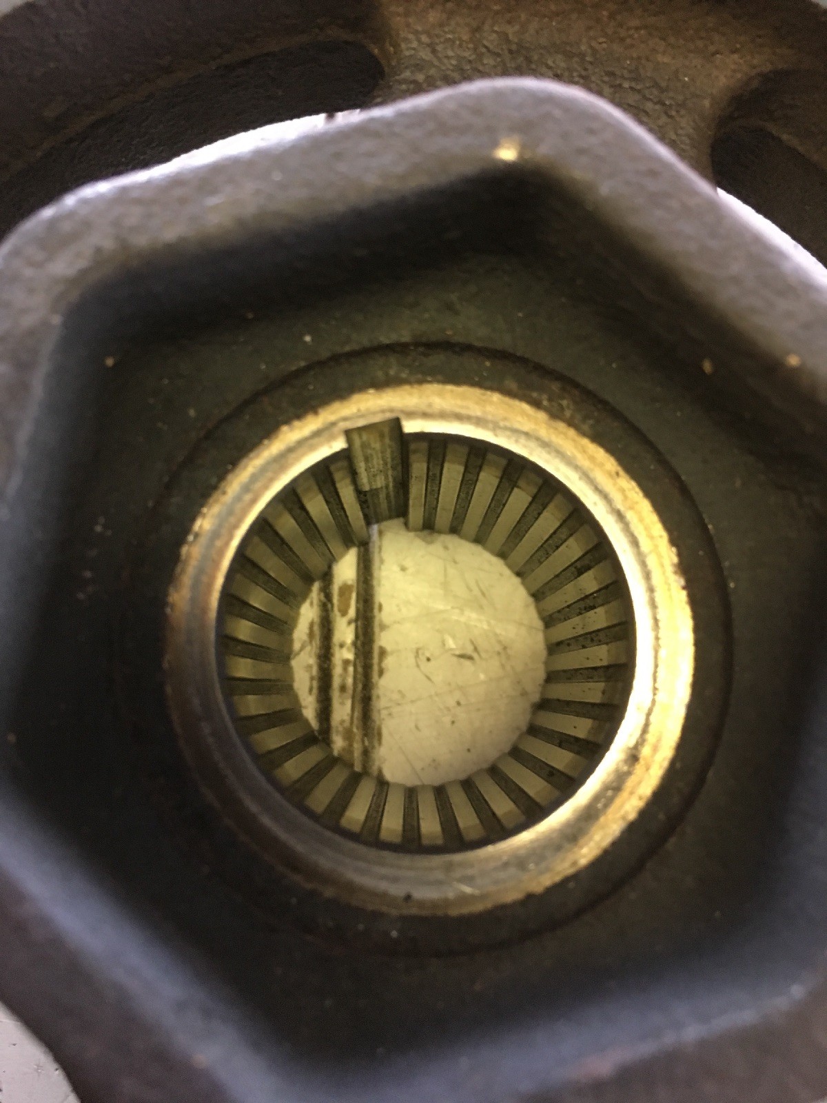 06 HONDA CIVIC EX HARMONIC BALANCER CRANK PULLEY BOLT AND KEY 1.8 SOHC