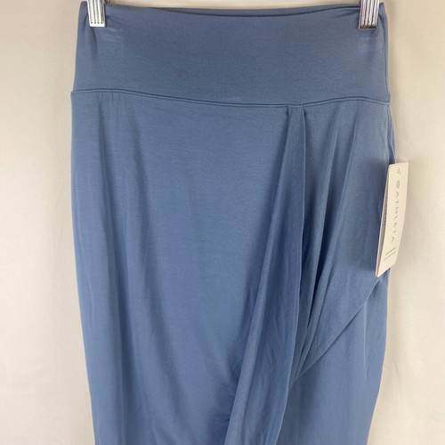 NWT Athleta Release High Rise Twist Side Accent Midi Skirt Blue Size XXS - Picture 2 of 7