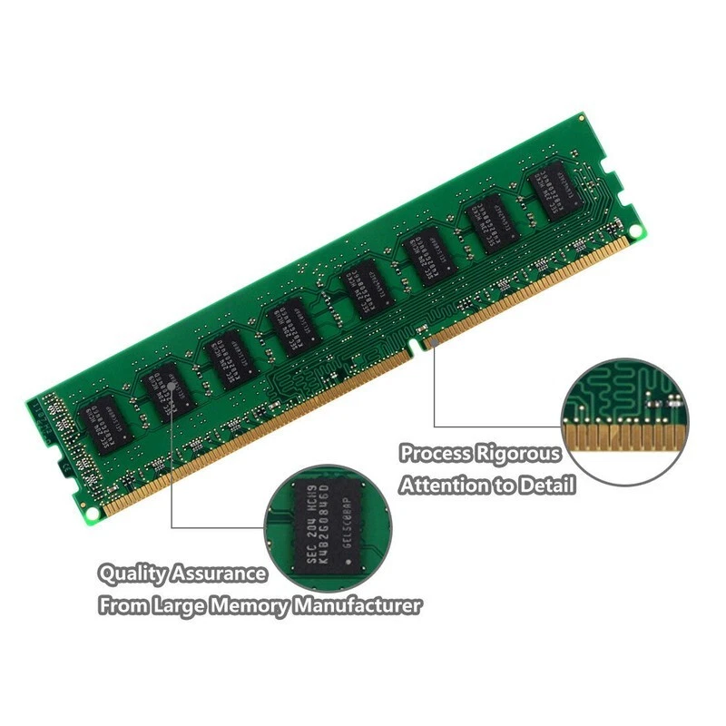 SAMSUNG 4GB DDR3 PC10600 1333 MHz PC3-10600 Desktop Memory 4 GB RAM Ship from US - Image 3 of 3