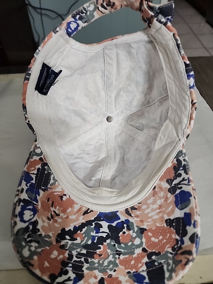 American Eagle Outfitters AEO Floral Beach Hat Strapback Cap  display picture 1