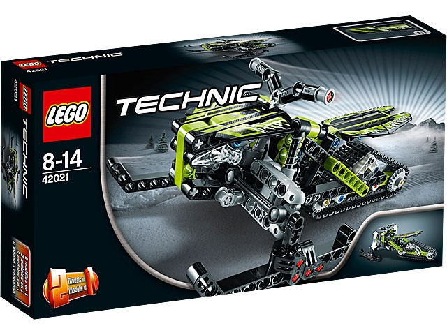 Lego Snowmobile 42021 Technic Minifigure Building Set 673419210362