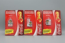 Coca-Cola Schl&uuml;sselanh&auml;nger Goleo Fifa WM 2006 Motiv 1 2 und 3 NEU