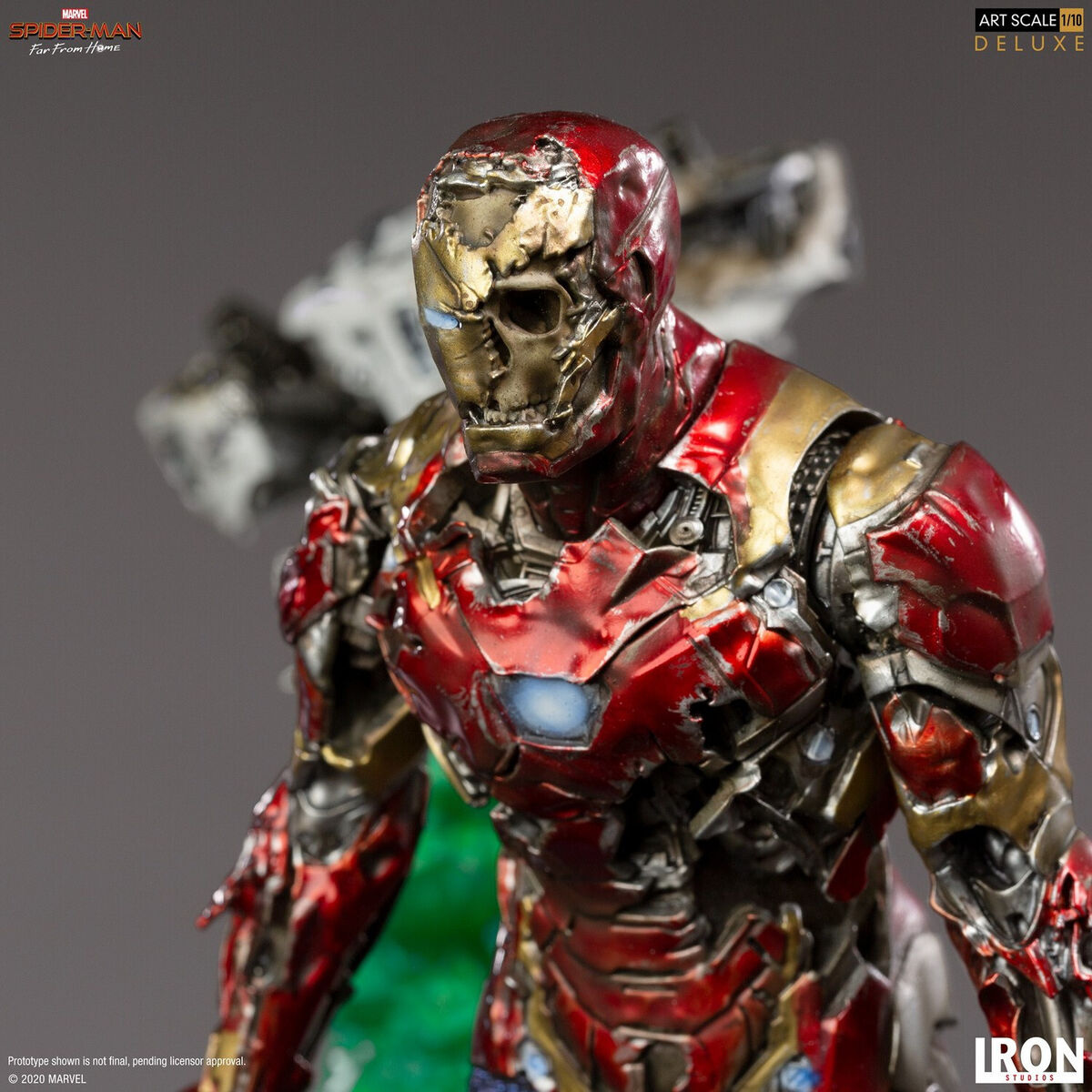 2022 Iron Studios Marvel Zombie Iron Man 1/10 Statue Figure 2022 Iron Studios Marvel Zombie Iron Man 1/10 Statue Figure