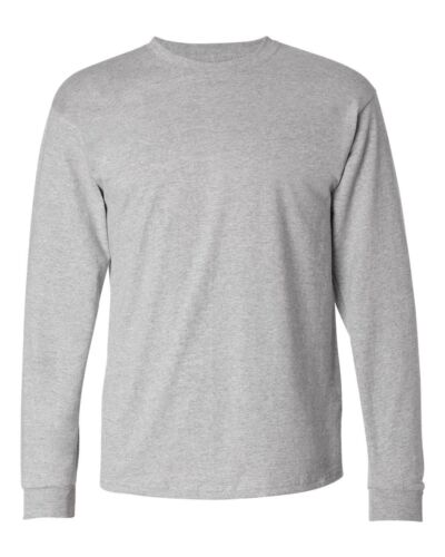PEACHES PICK NEW 6 oz. 100% Cotton TALL Long Sleeve T-Shirt Mens LT ...
