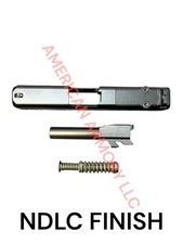 NEW nDLC Glock 43X MOS OEM Complete Slide Barrel Spring Fits G43X G48 G43 80