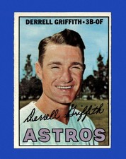 1967 Topps Set-Break #502 Derrell Griffith EX-EXMINT *GMCARDS*