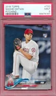 2018 TOPPS PITCHING SHOHEI OHTANI ROOKIE RC #700 PSA 9 MINT MVP DODGERS