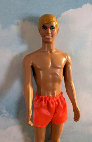 Vintage 70's Mod Era SUNSET MALIBU KEN w/BATHING SUIT & Visor ~ #1088 ~ Taiwan