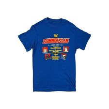 Vintage 1989 WWF SummerSlam Feel The Heat Single Stitch T-Shirt Size S/M