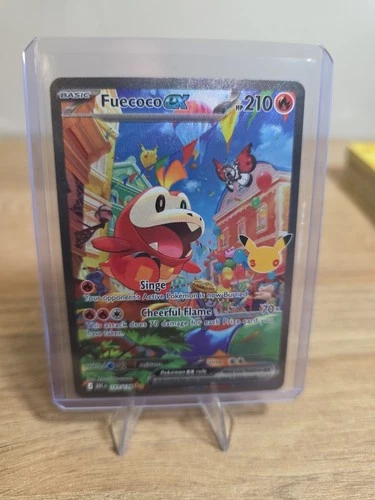 Fuecoco ex 147/128 Me: 30th Celebration Holo NM