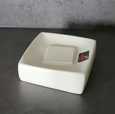 Spirella Porte-Savon Twist Blanc/Blanc En Grès. Porte-Savon - Photo 1/4