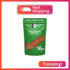 NPG Authentic Sichuan Chili Flakes 16 Ounces, Medium Hot, Szechuan Crushed Red P