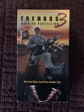 Tremors 3: Back to Perfection VHS with Sleeve, 2001, Michael Gross Tested