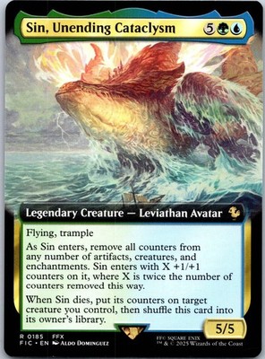 Sin, Unending Cataclysm (Extended Art) R Commander: FINAL FANTASY 185 NM