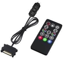 ShakingTank Mini ARGB PC Fans Controller Kit for RGB Case Fans, PC ARGB LED S...