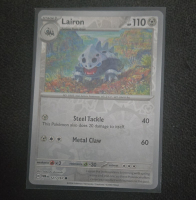 Nintendo Pokémon TCG TWM 7-Card Lot incl Perrin Full Art, Lairon, Excadrill
