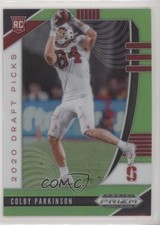 2020 Panini Prizm Draft Picks Rookies Neon Green 68/125 Colby Parkinson #135 0c2