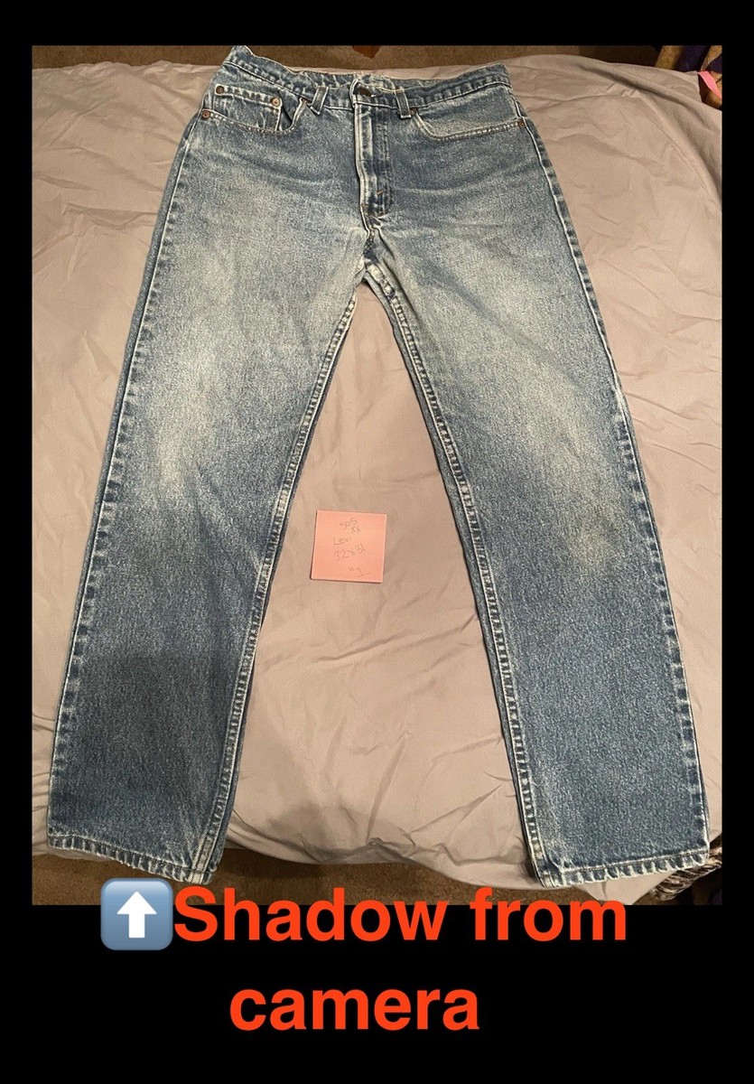 Vintage 90s Levis 505 0217 XX Jeans Red Tab Made USA Distressed 