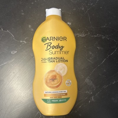 Garnier Summer Body Gradual Self Tan Moisturiser Dark Hydrating Tanning Lotion