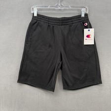 Champion Kids Black Fleece Sweat Shorts Large 14/16 NWT Athletic Activewear