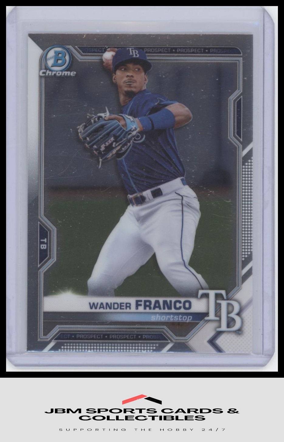 2021 Bowman Chrome #BCP-240 Wander Franco Prospects