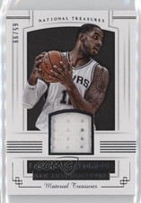 2017-18 Panini National Treasures Material 65/99 LaMarcus Aldridge #MT-46 5w7