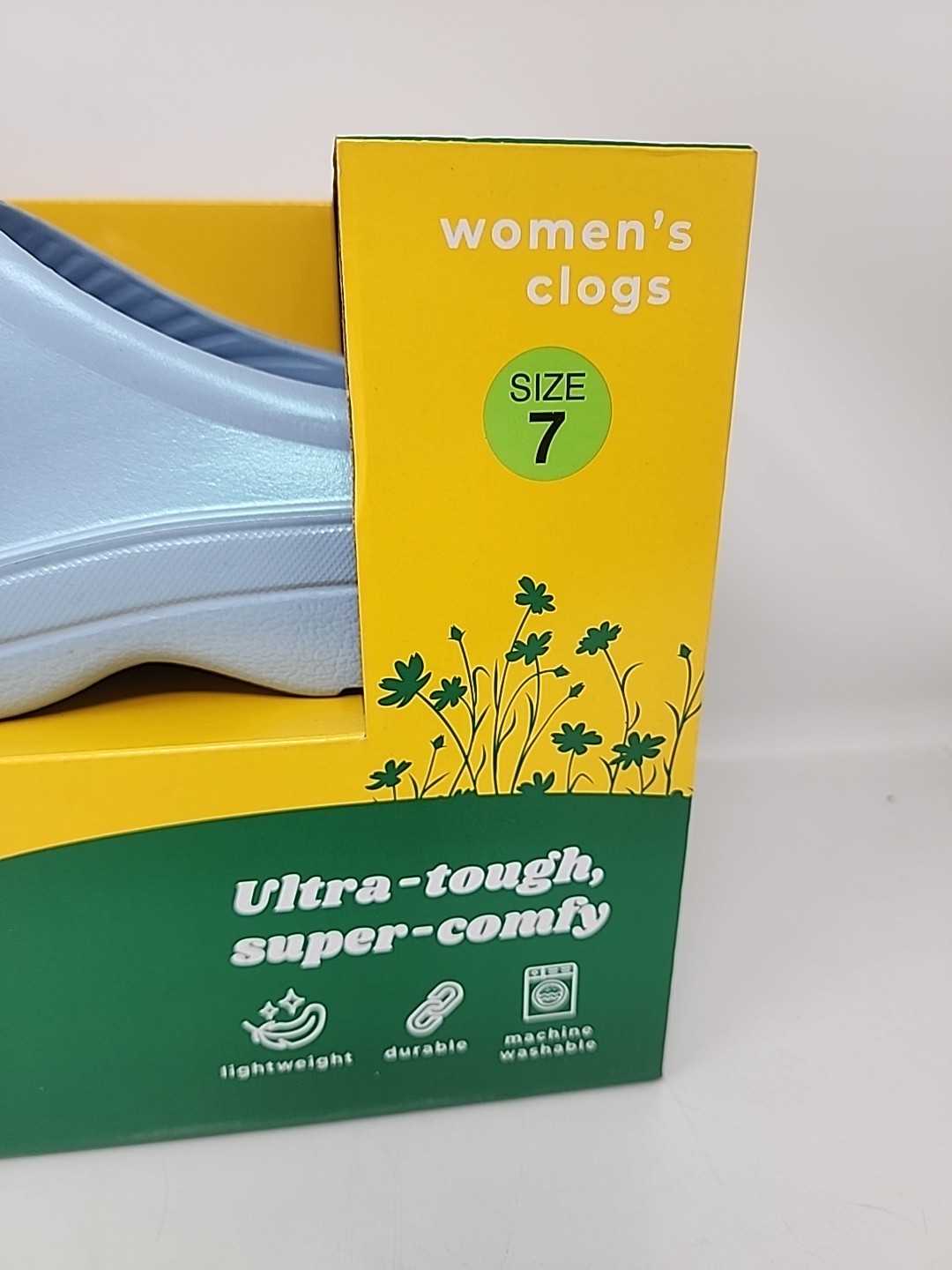 totes Women's Ultra Tough Super Comfy Lightweight Durable Gardening Clog Size 7