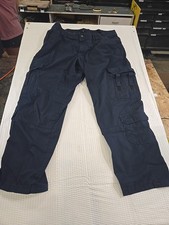  6 5.11 Tactical Series Cargo Pants Men  s 38x32 Navy Blue Utility Work...