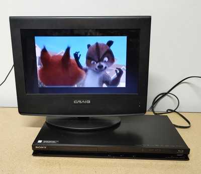 Sony Blu-Ray Disc/DVD Player Model BDP-S370 W/Remote Tested Working