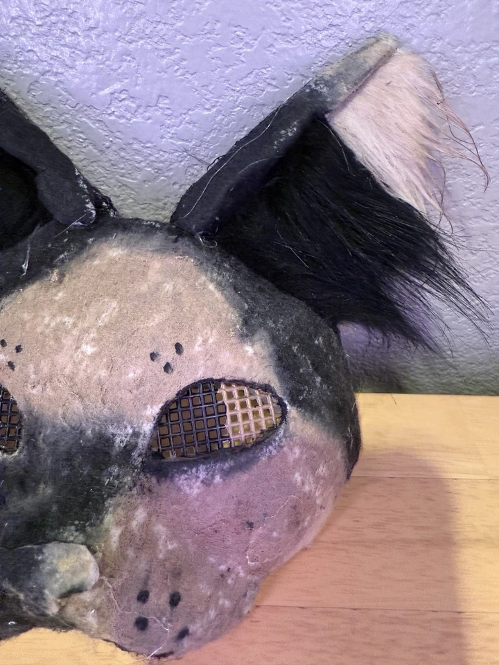 Máscara facial hecha a mano Therian/peludo/animal cosplay - ¡Muchos estilos disponibles! Foto 4 de 4