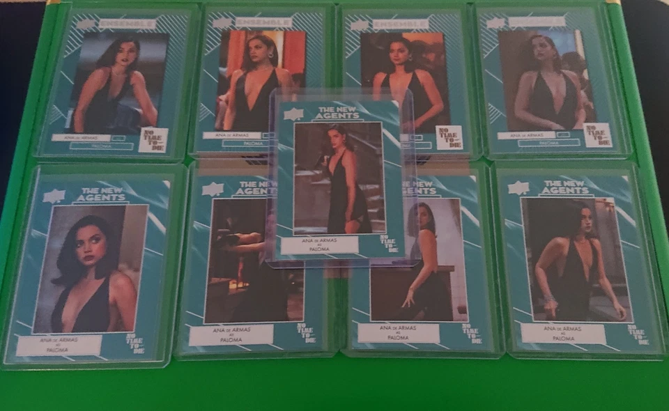 2025 UD James Bond No Time To Die 9 Cards Lot Ensemble & New Agents Ana de Armas - Photo 1/1