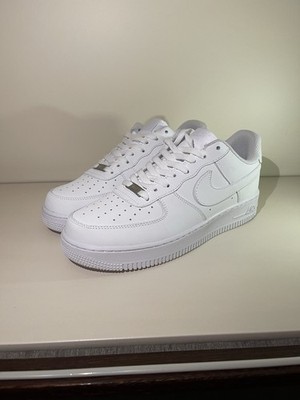 Nike Air Force 1 '07 Herren Sneaker - White/White, EU 42,5