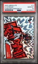 🔥🔥2023 Panini Absolute Kaboom! Horizontal #11 C.J. Stroud (RC) PSA 10 Texans
