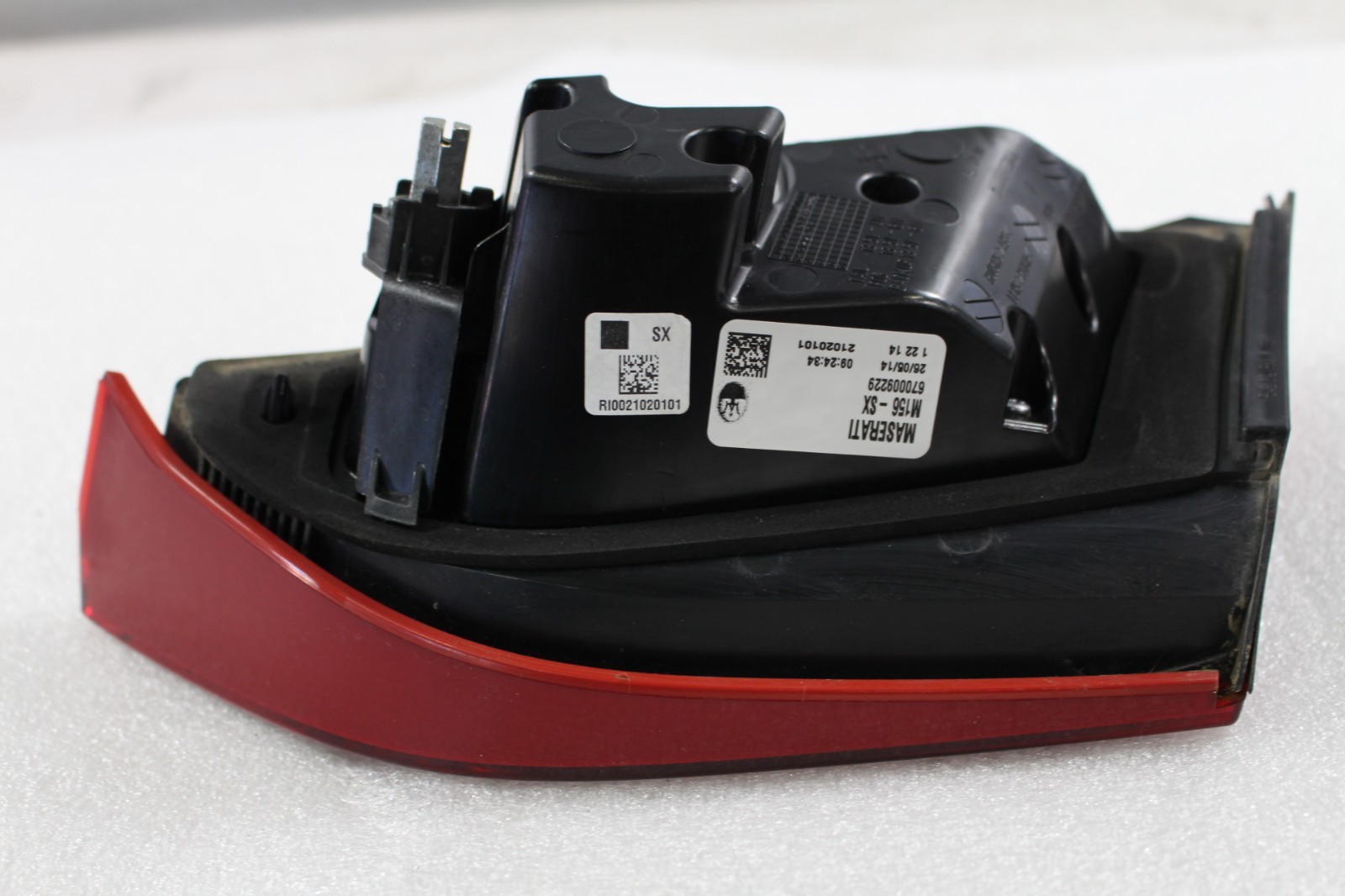 2014 Maserati Quattroporte, LH, Left, Inner Tail Lamp, Used, P/N 670009229