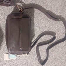 Fat Face Camera Bag Chocolate Brown - Vienna Tassel - Brand New 
