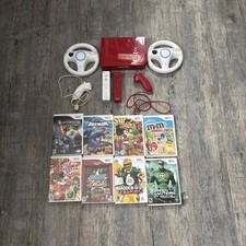 Nintendo Wii With 8 Games & Controllers With ...