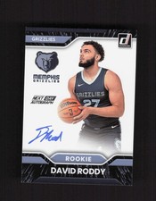 2022-23 Donruss #ND-DRG David Roddy Next Day Autographs RC